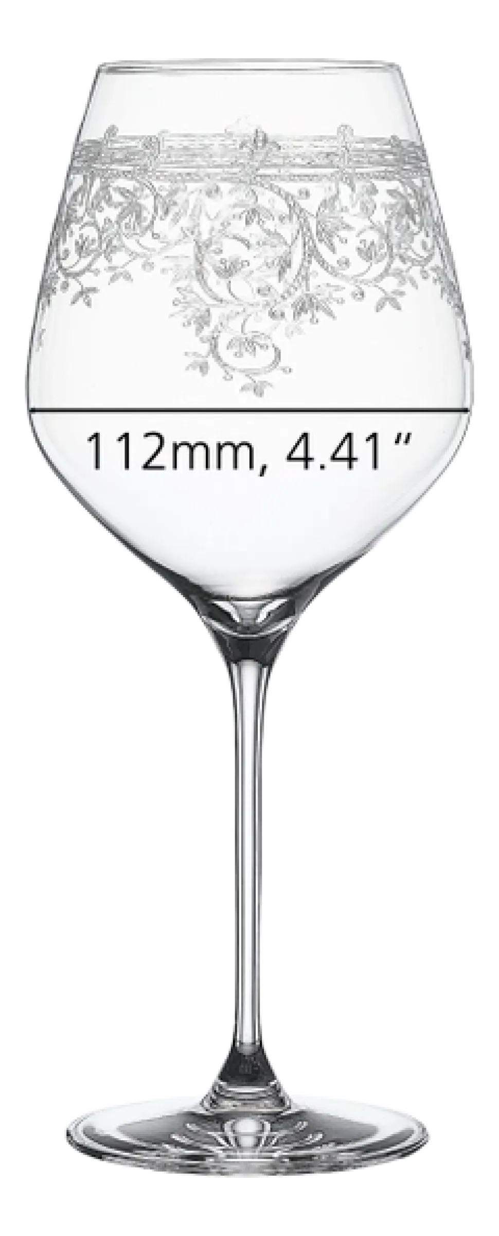Bourgogneglas Spiegelau Arabesque 840 ml (2-Delig)