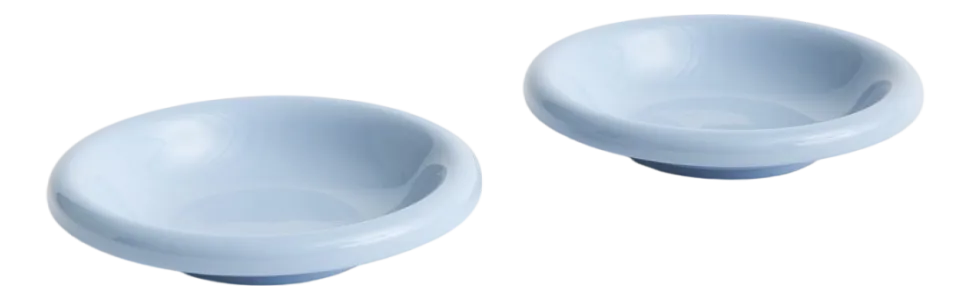 Bowl HAY Barro Light Blue Ø20 x H4 (Set of 2)
