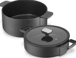 Braadpan Berndes Double Zwart 24 cm