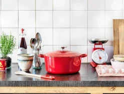 Braadpan BK Bourgogne Chili Red 24 cm