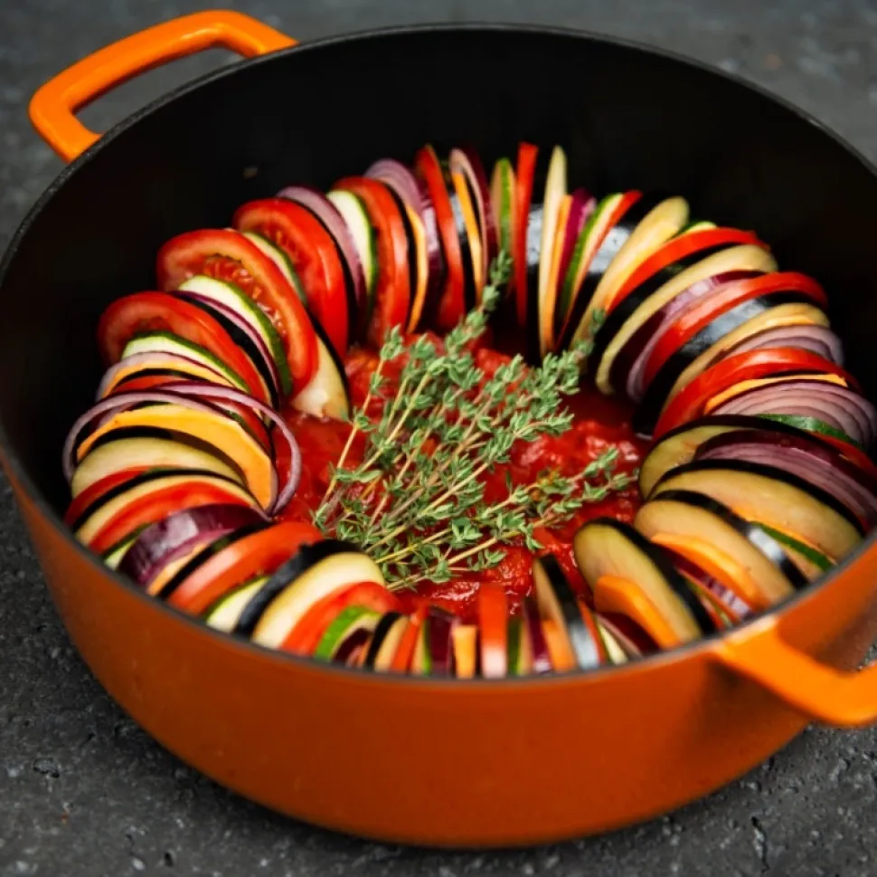 Braadpan Combekk Dutch Oven Orange 24 cm