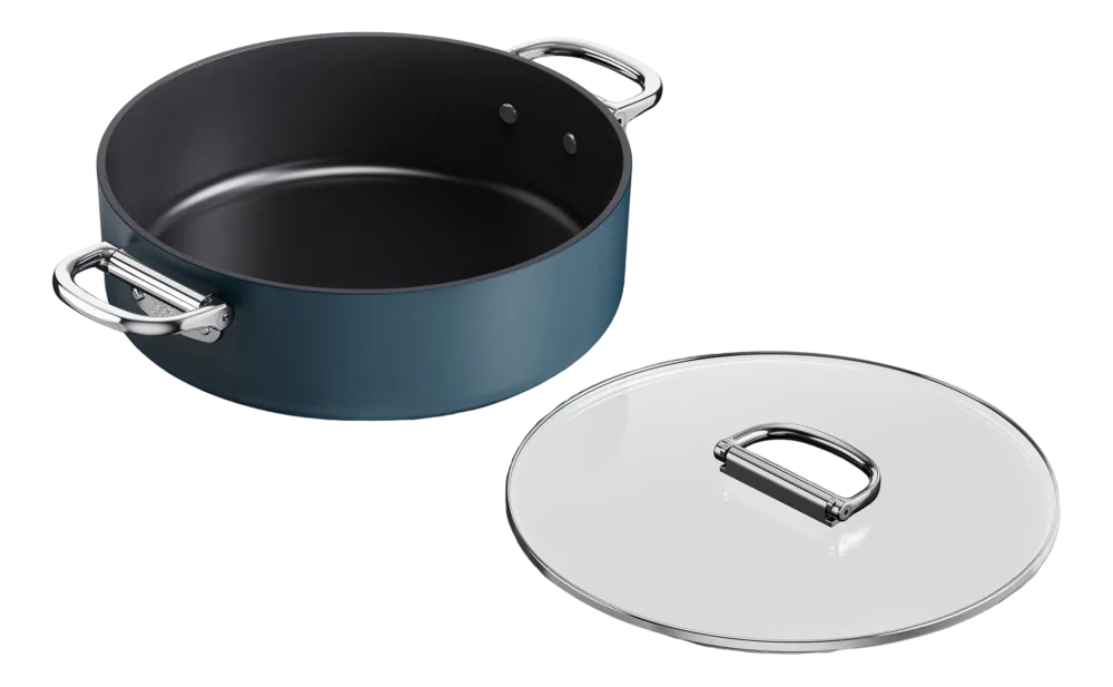 Joseph Joseph Braadpan Space 28cm Blauw