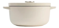Braadpan KitchenAid Cast Iron Cream 26 cm