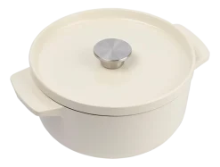 Braadpan KitchenAid Cast Iron Cream 26 cm