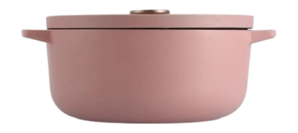 Braadpan KitchenAid Cast Iron Dried Rose 26 cm