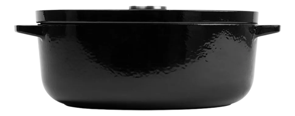 Braadpan KitchenAid Cast Iron Ovaal Onyx Black 30 cm