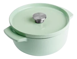 Braadpan KitchenAid Cast Iron Pistachio 26 cm