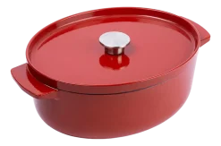 KitchenAid Braadpan Cast Iron Ovaal Empire Red 30 cm Sale