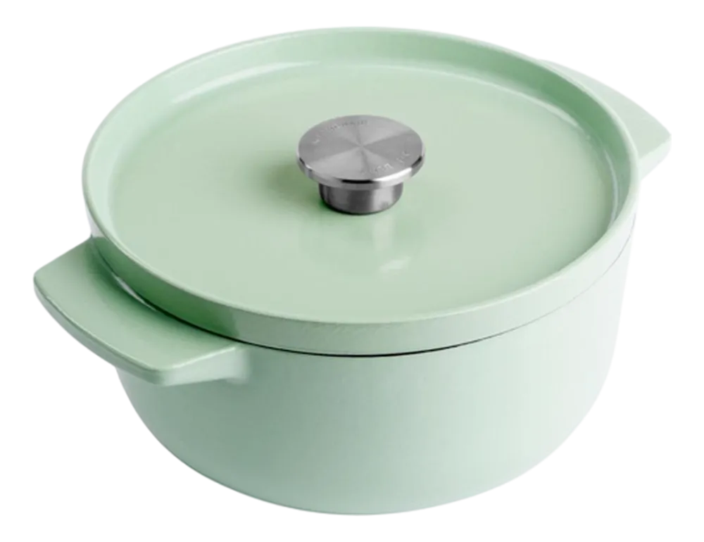 KitchenAid Braadpan Cast Iron Pistachio 22 cm Outlet