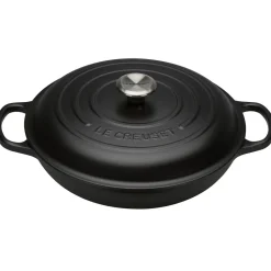 Braadpan Le Creuset Campagnard Zwart 30 cm