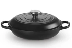 Braadpan Le Creuset Campagnard Zwart 30 cm