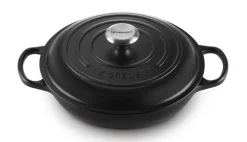 Braadpan Le Creuset Campagnard Zwart 30 cm