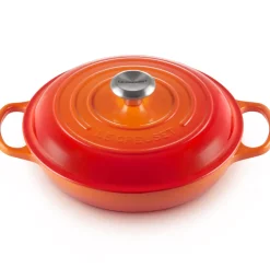 Le Creuset Braadpan Campagnard Oranjerood Outlet