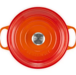 Le Creuset Braadpan Campagnard Oranjerood Outlet