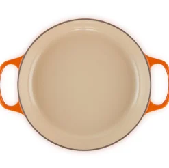 Le Creuset Braadpan Campagnard Oranjerood Outlet