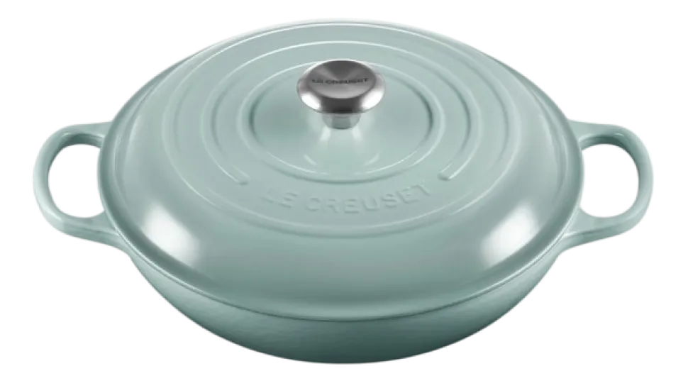Braadpan Le Creuset Campagnard Sea Salt 30 cm