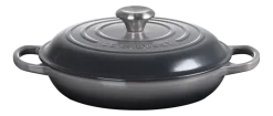 Braadpan Le Creuset Campagnard Flint 26 cm