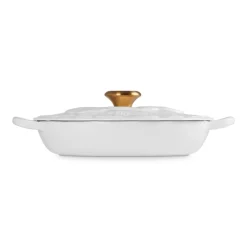 Le Creuset Braadpan Campagnard Bloesem Signature Wit 26 cm Best