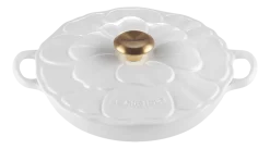 Le Creuset Braadpan Campagnard Bloesem Signature Wit 26 cm Best