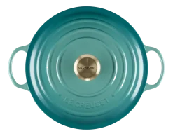 Braadpan Le Creuset Marmite Bleu Riviera 26 cm