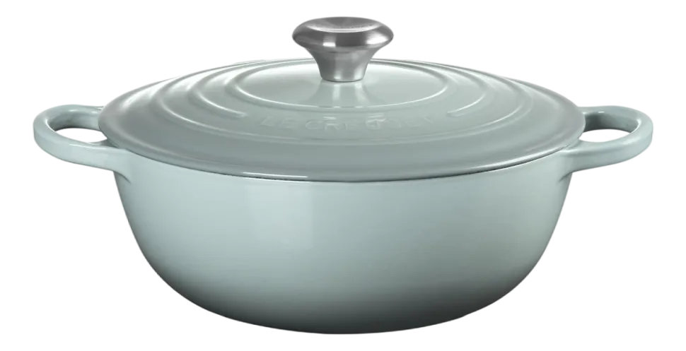 Braadpan Le Creuset Marmite Gietijzer Sea Salt 28 cm