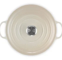 Braadpan Le Creuset Marmite Gietijzer Meringue 26 cm