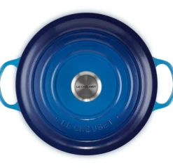 Braadpan Le Creuset Marmite Gietijzer Azure 26 cm