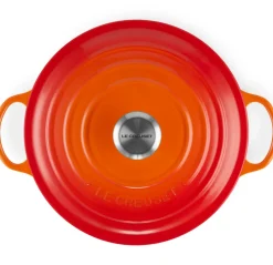 Braadpan Le Creuset Marmite Gietijzer Oranjerood 26 cm
