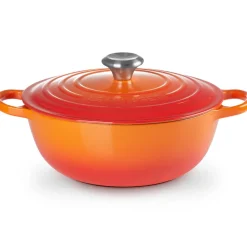 Braadpan Le Creuset Marmite Gietijzer Oranjerood 26 cm