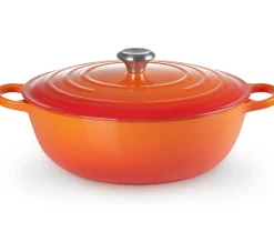 Braadpan Le Creuset Marmite Gietijzer Oranjerood 32 cm
