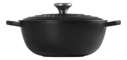 Braadpan Le Creuset Marmite Gietijzer Mat Zwart 28 cm