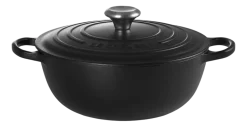 Braadpan Le Creuset Marmite Gietijzer Mat Zwart 28 cm