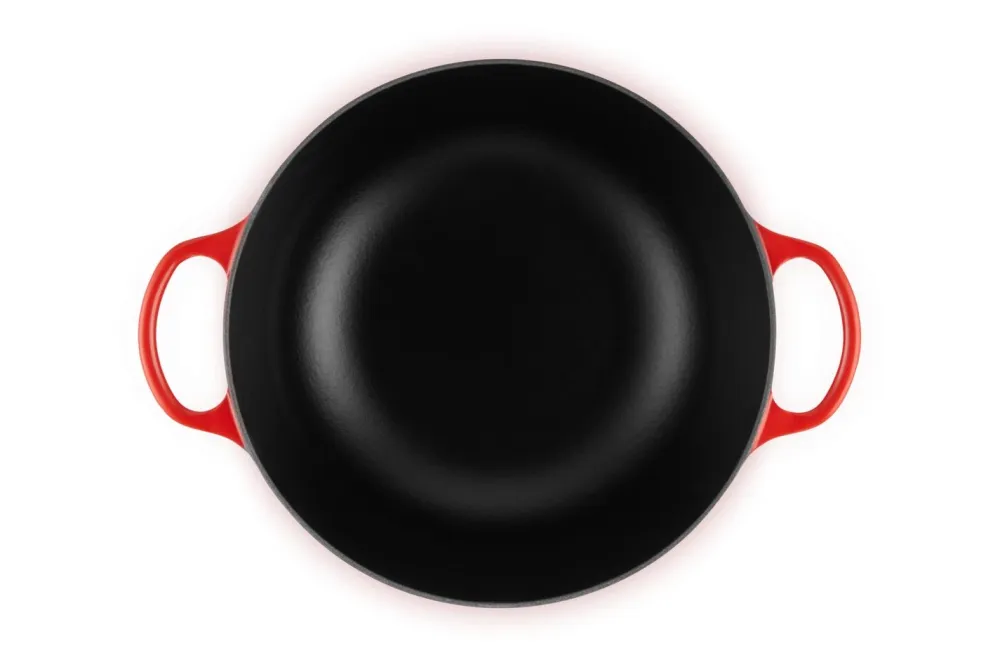 Le Creuset Braadpan Marmite Gietijzer Kersenrood New