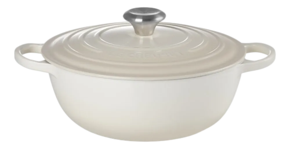 Le Creuset Braadpan Marmite Gietijzer Meringue Clearance