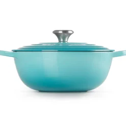 Braadpan Le Creuset Marmite Gietijzer Caribbean Blue 26 cm
