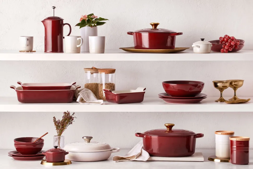 Braadpan Le Creuset Marmite Gietijzer Garnet 26 cm