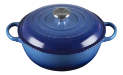 Le Creuset Braadpan Marmite Signature Gietijzer Rond Azure 26 cm Sale