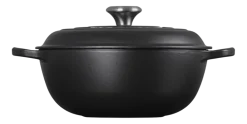 Le Creuset Braadpan Marmite Signature Gietijzer Rond Mat Zwart 26 cm Online