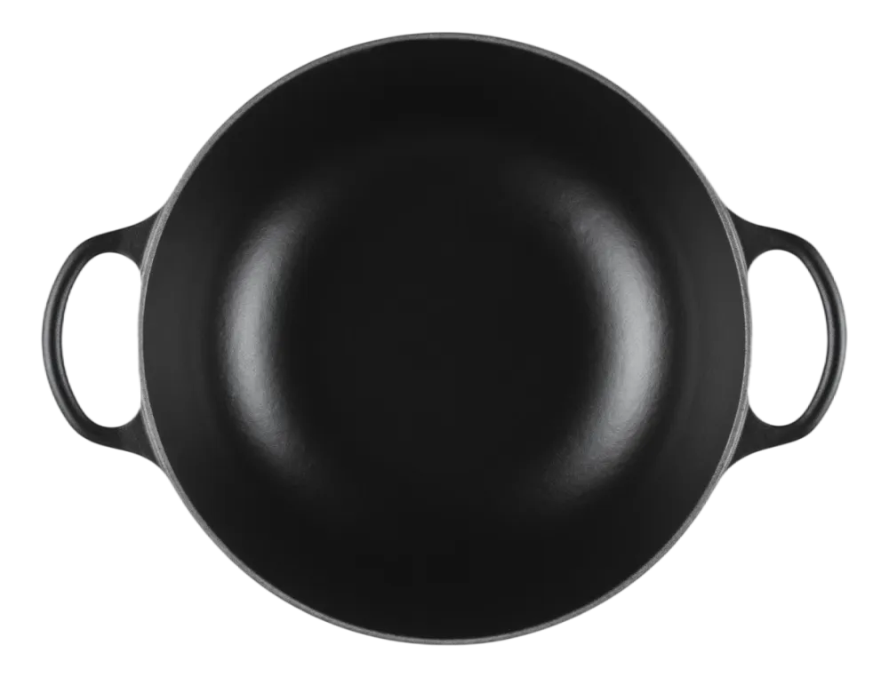 Le Creuset Braadpan Marmite Signature Gietijzer Rond Mat Zwart 26 cm Online
