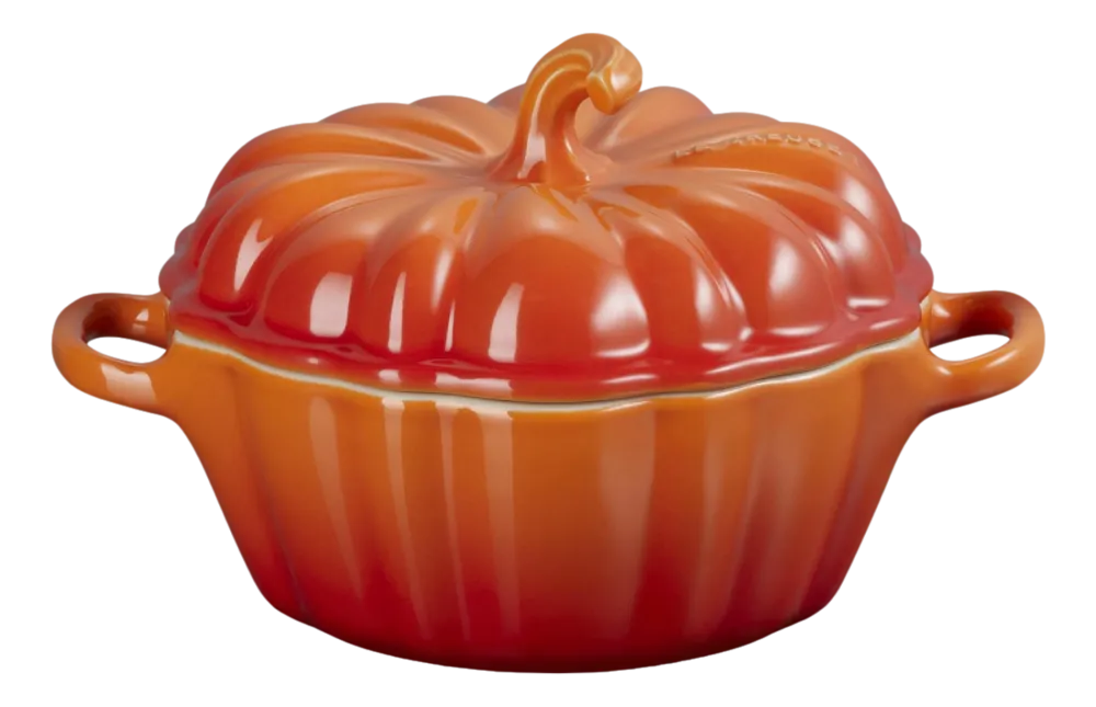 Le Creuset Braadpan Mini Pompoen Oranjerood 11 cm Hot