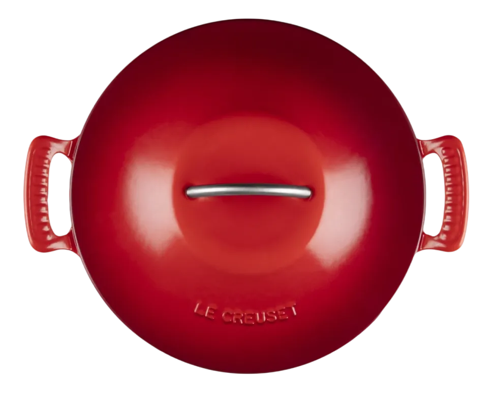 Braadpan Le Creuset Modern Heritage Campagnard Laag Kersenrood 28 cm