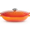 Braadpan Le Creuset Oblong Oranjerood 31 cm