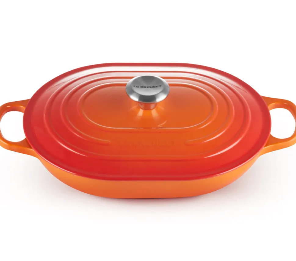 Braadpan Le Creuset Oblong Oranjerood 31 cm