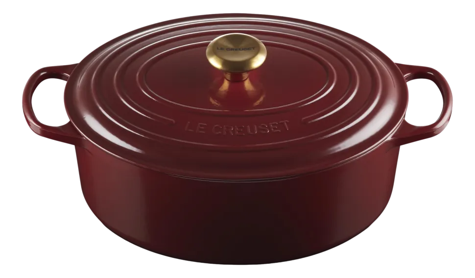Braadpan Le Creuset Signature Ovaal Garnet 31 cm