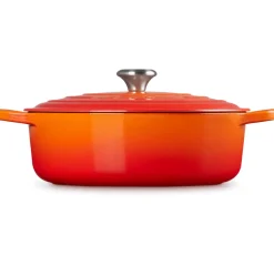 Braadpan Le Creuset Signature Laag Oranjerood 30 cm