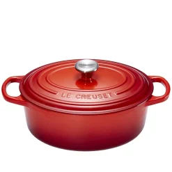 Braadpan Le Creuset Signature Ovaal Kersenrood 27 cm