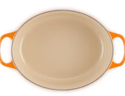 Le Creuset Braadpan Signature Ovaal Meringue 34 cm Hot
