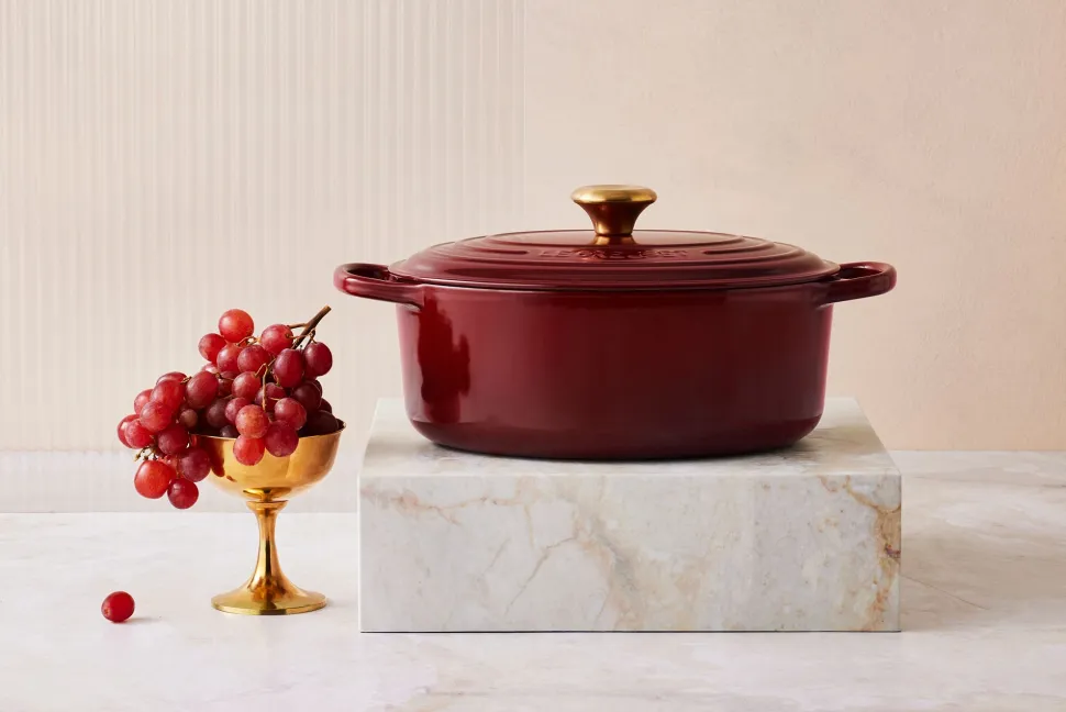 Braadpan Le Creuset Signature Rond Garnet 22 cm