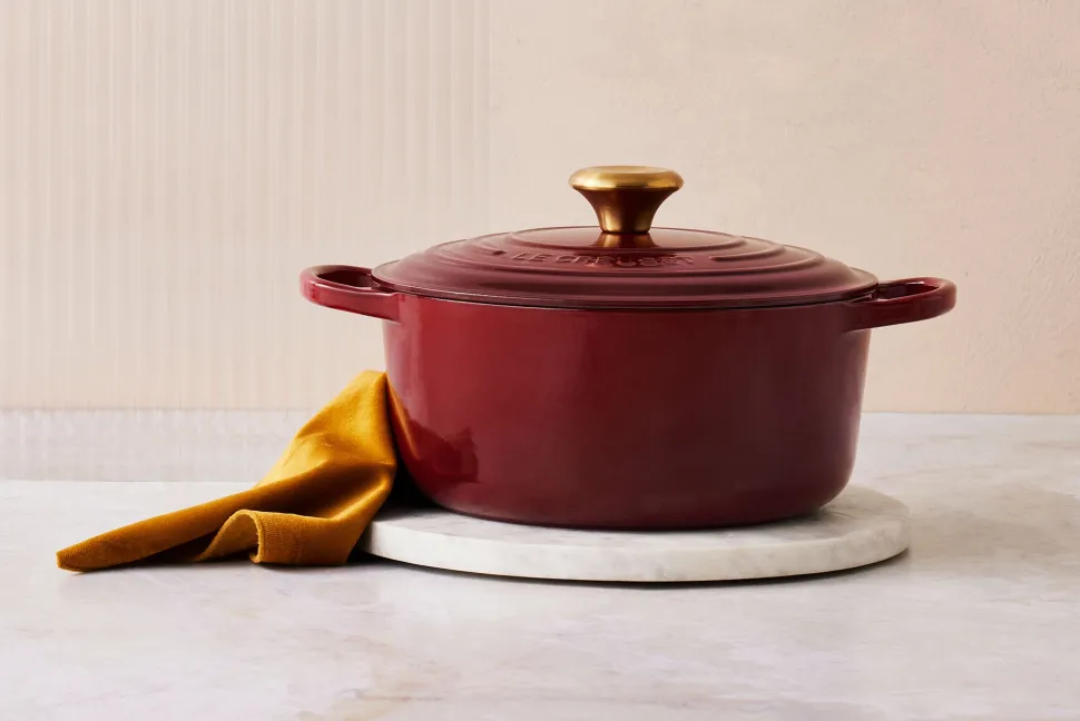 Braadpan Le Creuset Signature Rond Garnet 22 cm