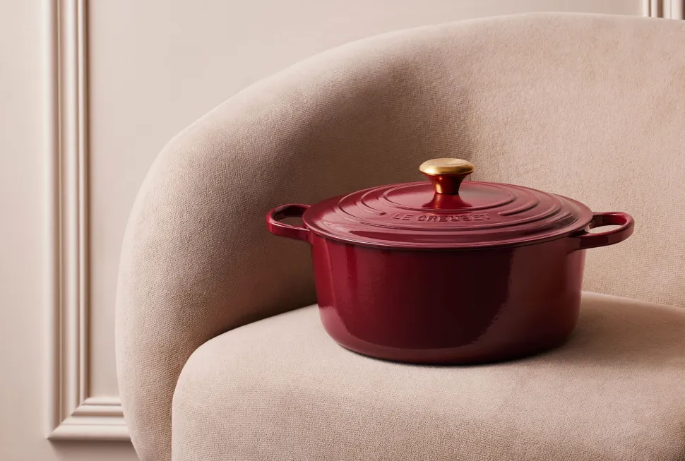 Braadpan Le Creuset Signature Rond Garnet 22 cm